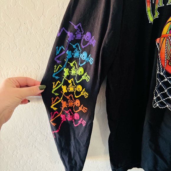 Grateful Dead Hollister Black Long Sleeve Graphic Tee - Picture 4 of 5
